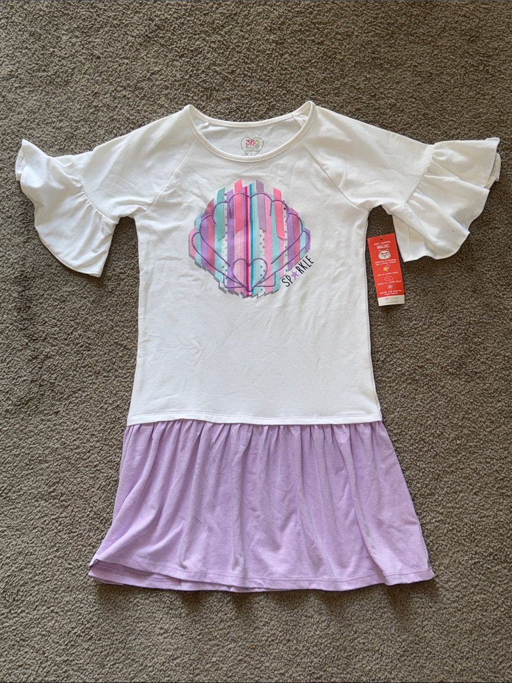 365 Kids from Garanimals Ruffle Sleeve Dress!